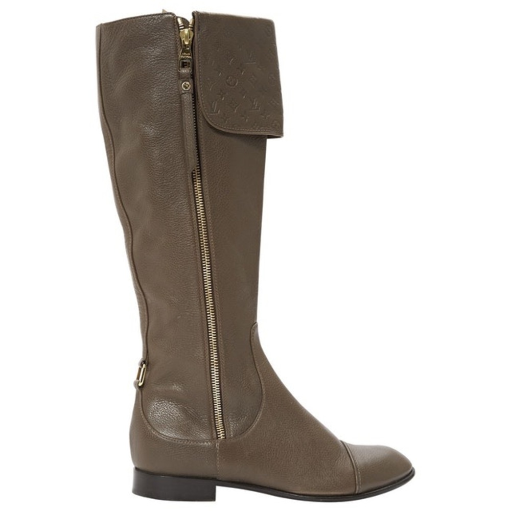 Louis Vuitton Leather Riding Boots